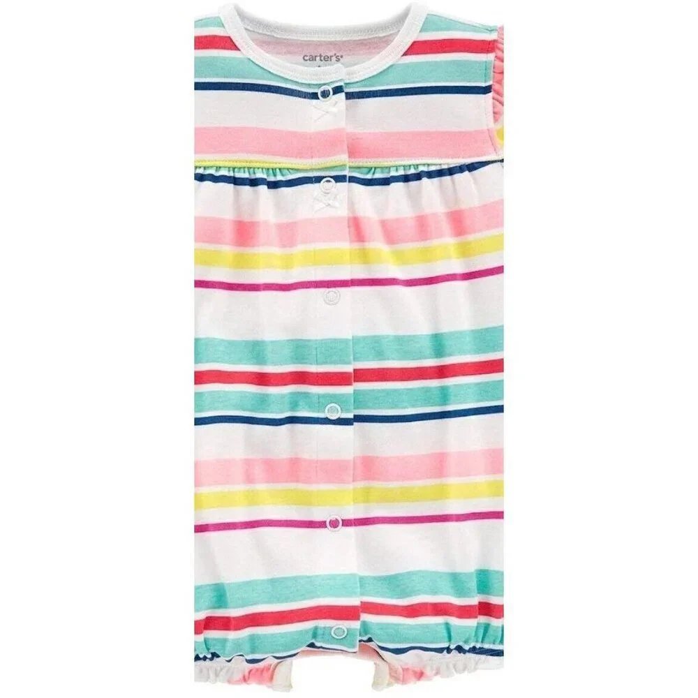 Carter's Baby Girl Rainbow Bodysuit 9 Months